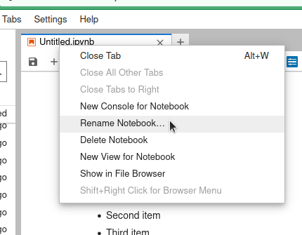 rename notebook